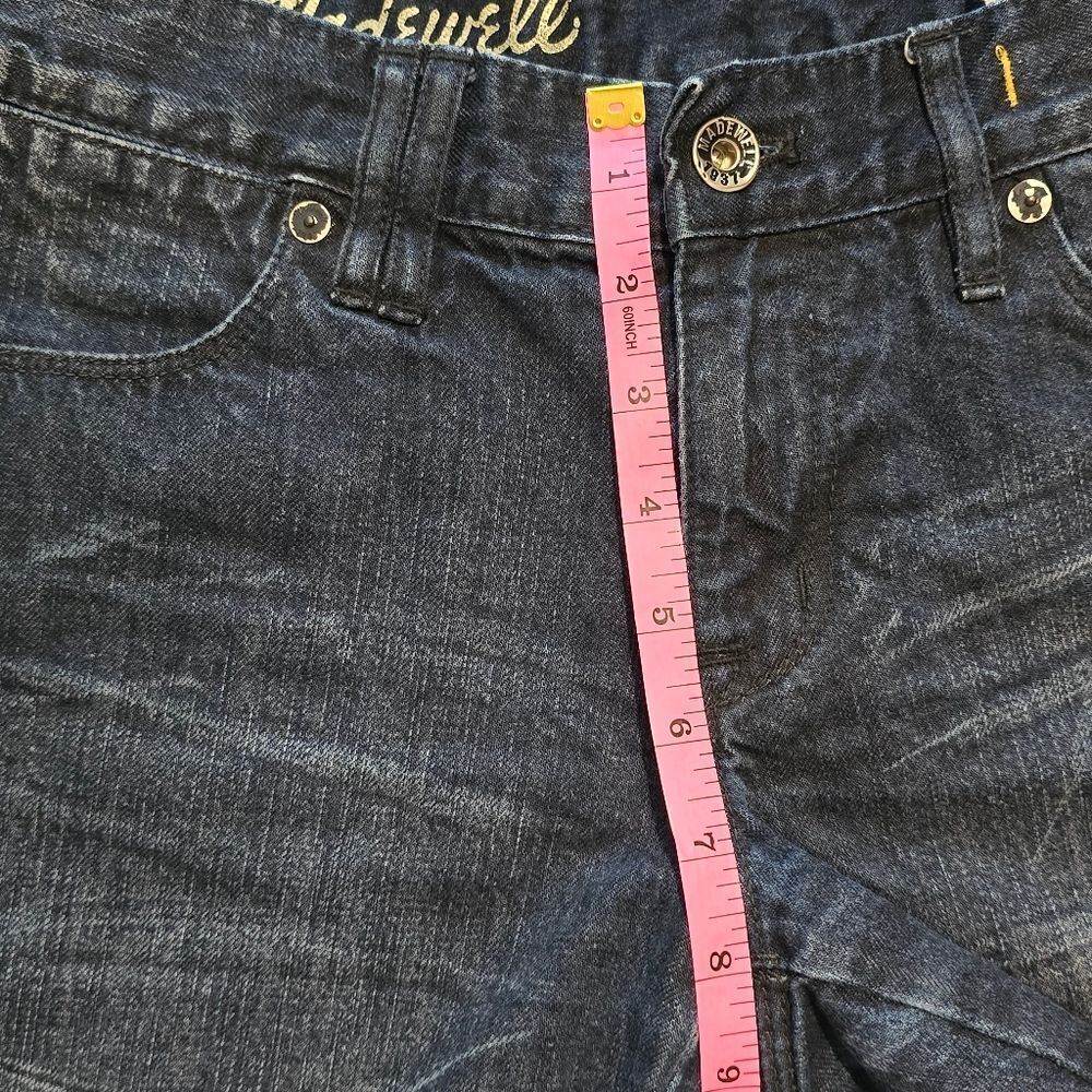 Madewell #77388 Denim Cut Off Shorts sz 27 - Picture 6 of 8